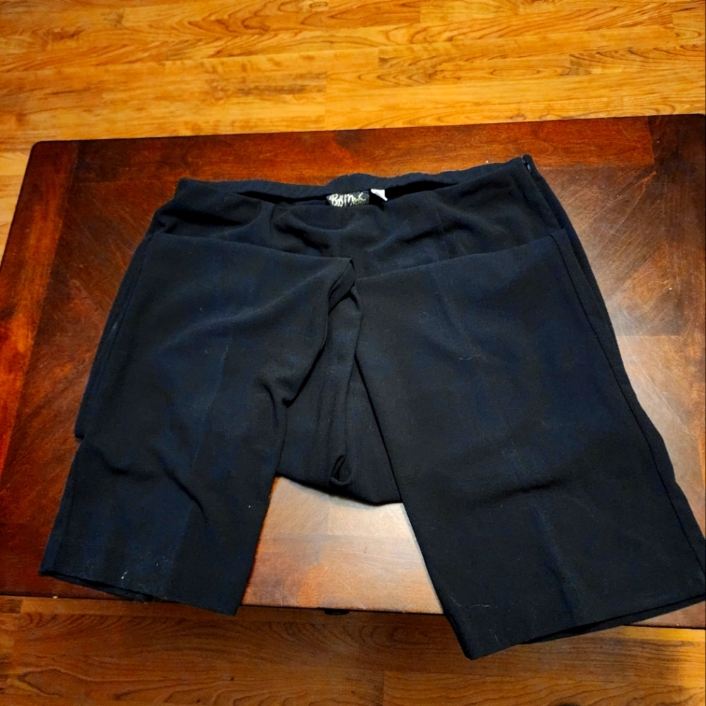 Bob Mackie Black Dress Pants